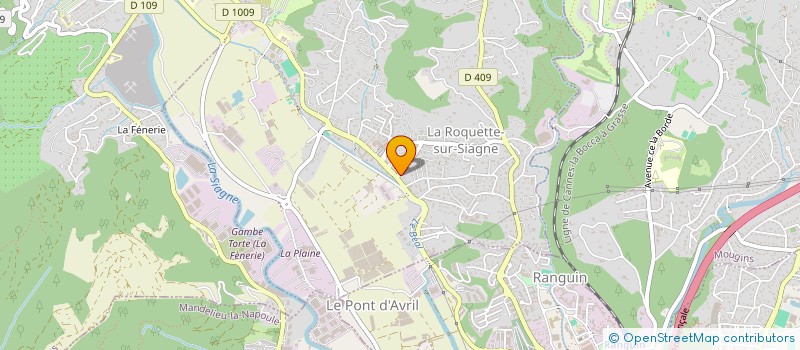 localisation de l'entreprise REMODELING HOME COMPANY  LA ROQUETTE-SUR-SIAGNE