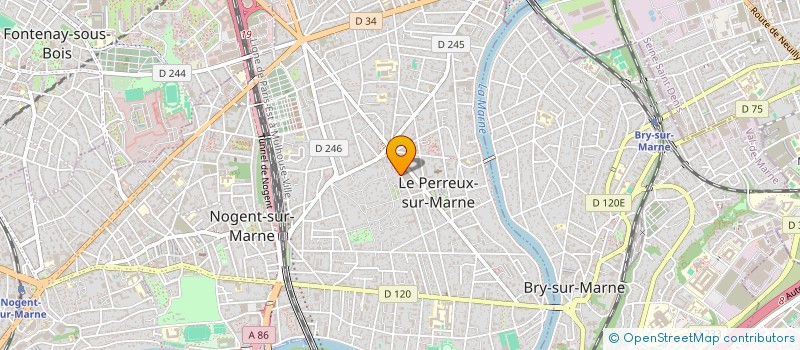 localisation de l'entreprise REMODELTOI AU NATUREL  LE PERREUX-SUR-MARNE