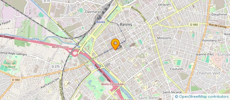 localisation de l'entreprise REMOISE DE PRESSE à REIMS