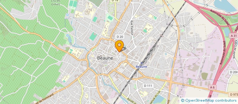 localisation de l'entreprise REMOISSENET PERE & FILS SCS à BEAUNE