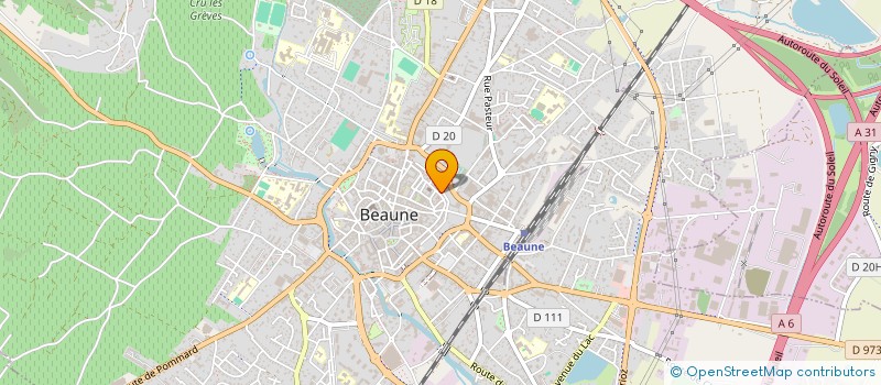 localisation de l'entreprise REMOISSENET SNC à BEAUNE