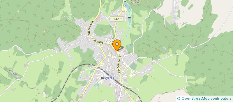 localisation de l'entreprise REMON  BRUYERES