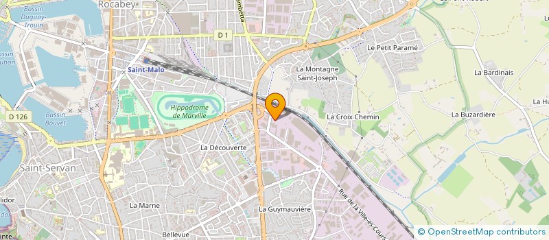 localisation de l'entreprise REMOND FAMILY  SAINT-MALO