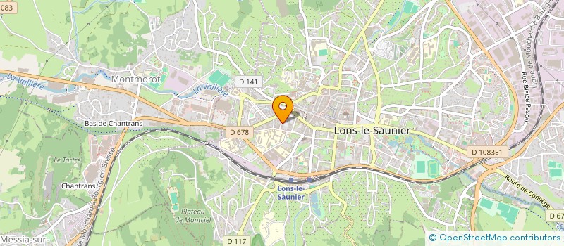 localisation de l'entreprise REMOND GUY LAZARD AVOCATS à LONS-LE-SAUNIER