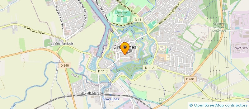 localisation de l'entreprise REMONDIERE à GRAVELINES
