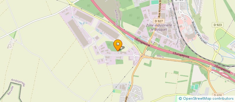 localisation de l'entreprise REMONDIS FRANCE SAS à AMBLAINVILLE