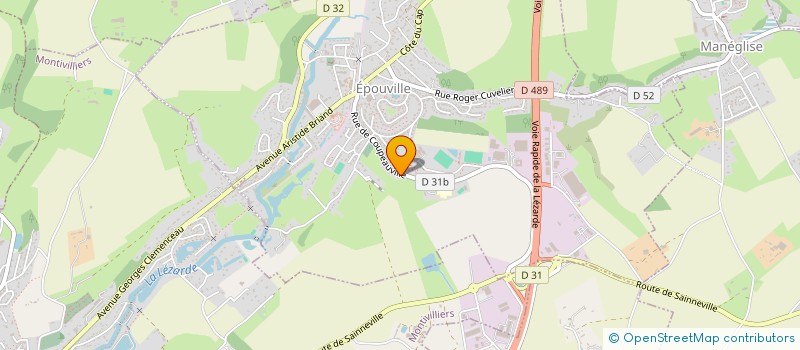 localisation de l'entreprise REMONT SARL  EPOUVILLE