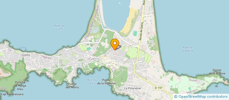 localisation de l'entreprise REMORA à HYERES