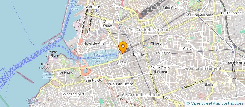 localisation de l'entreprise REMORQUAGE NOUVELLE-CALEDONIE à MARSEILLE