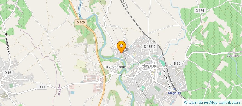 localisation de l'entreprise REMORQUE ET FOOD TRUCK à MAGALAS