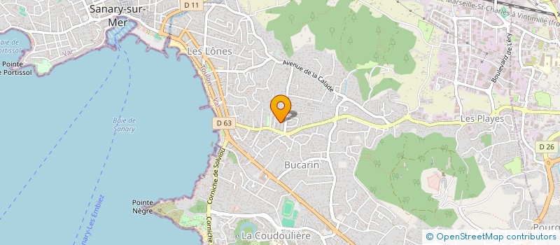 localisation de l'entreprise REMORQUES D'AZUR SASU V V à SIX-FOURS-LES-PLAGES