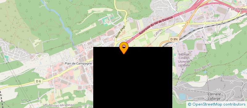 localisation de l'entreprise REMORQUES DU MIDI à CABRIES