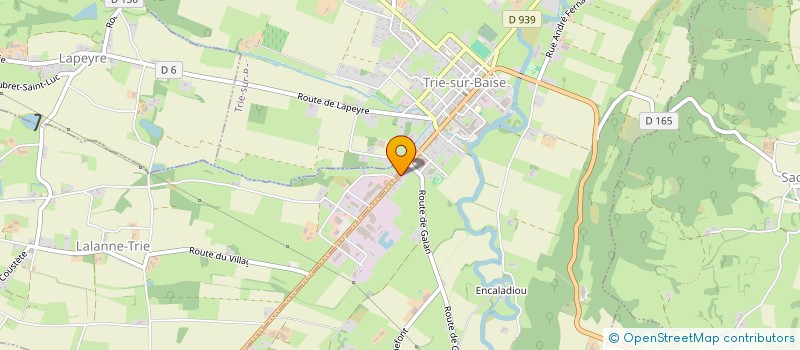 localisation de l'entreprise REMORQUES PRESTIGES  TRIE-SUR-BAISE