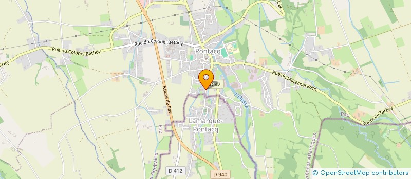 localisation de l'entreprise REMOTA à PONTACQ