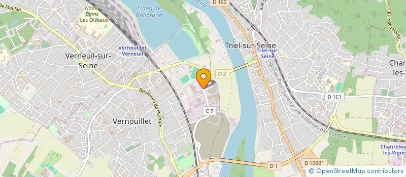 localisation de l'entreprise REMOTE à VERNOUILLET