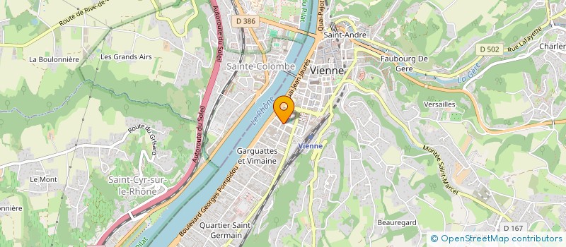 localisation de l'entreprise REMOTE à VIENNE