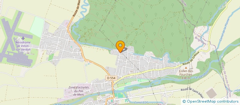 localisation de l'entreprise REMOTE PROJECTS  VINON-SUR-VERDON