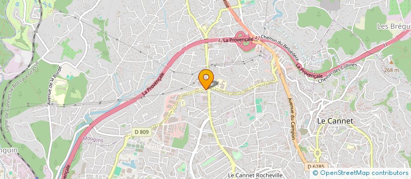 localisation de l'entreprise REMOTIV PHOTOGRAPHIE à LE CANNET