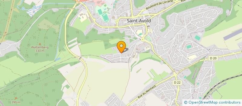 localisation de l'entreprise REMOTUM à SAINT-AVOLD