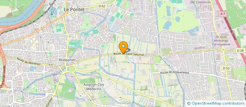 localisation de l'entreprise REMOULINS VAP  AVIGNON