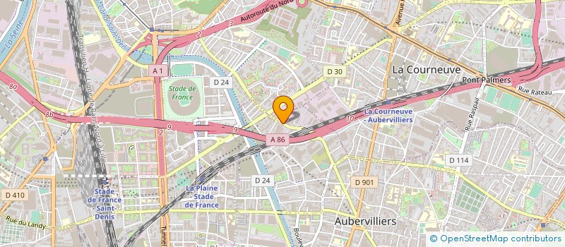 localisation de l'entreprise REMOVAL TRANS DEEP à LE BOURGET