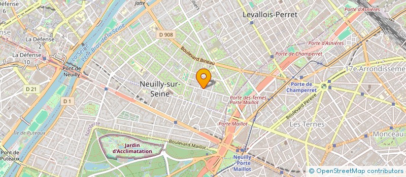 localisation de l'entreprise REMOWE WEB à NEUILLY-SUR-SEINE
