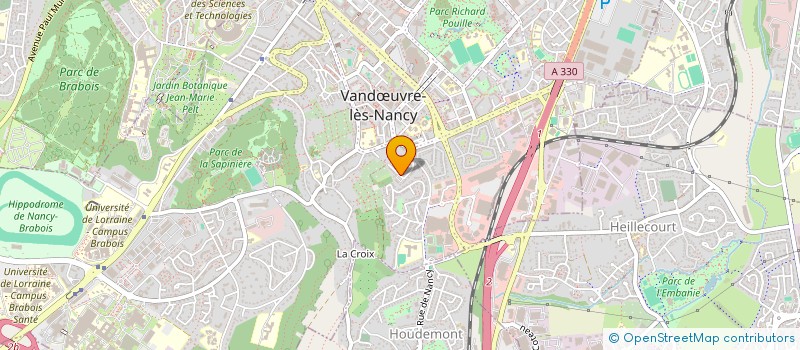 localisation de l'entreprise REMPARE à VANDŒUVRE-LES-NANCY
