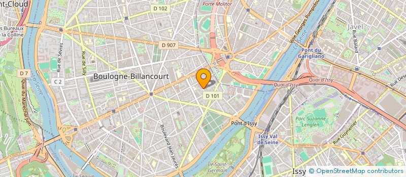 localisation de l'entreprise REMPART à BOULOGNE-BILLANCOURT