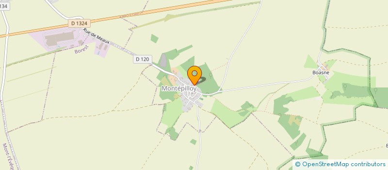 localisation de l'entreprise REMPART  MONTEPILLOY