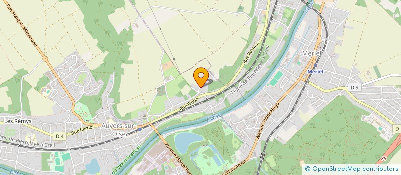 localisation de l'entreprise REMPART TECHNOLOGIES  AUVERS-SUR-OISE