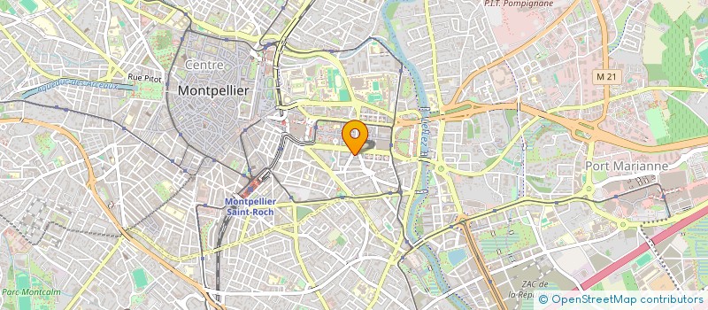 localisation de l'entreprise REMPARTS 2000 à MONTPELLIER