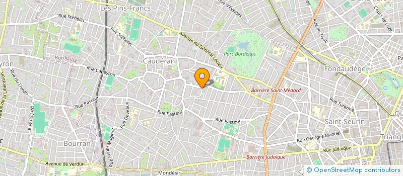 localisation de l'entreprise REMPARTS  BORDEAUX