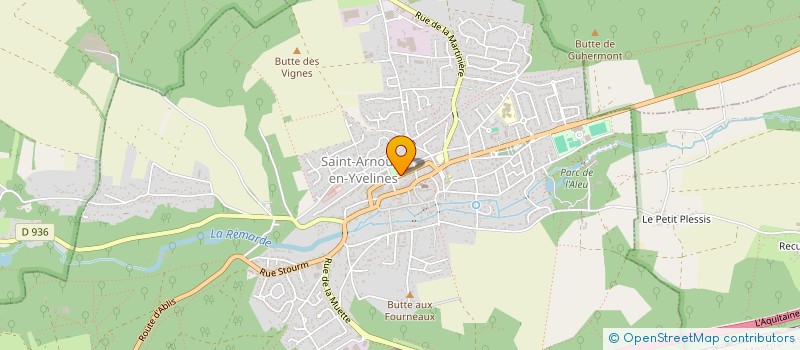 localisation de l'entreprise REMPARTS MULTI SERVICES à SAINT-ARNOULT-EN-YVELINES