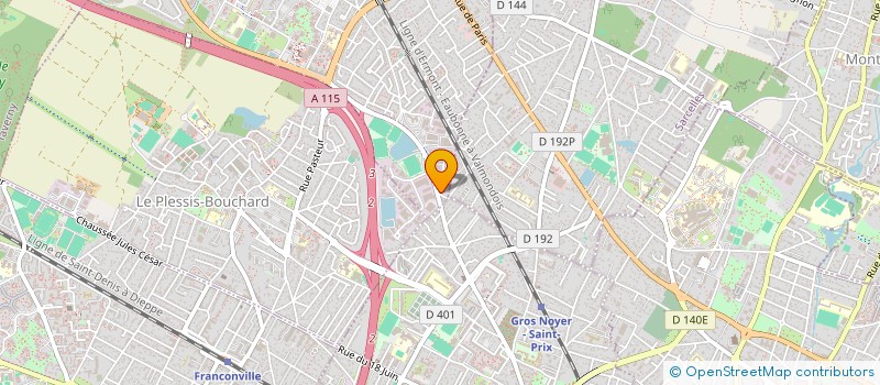 localisation de l'entreprise REMPLACEMENT PARE BRISE 95 ERGLASS  SAINT-LEU-LA-FORET