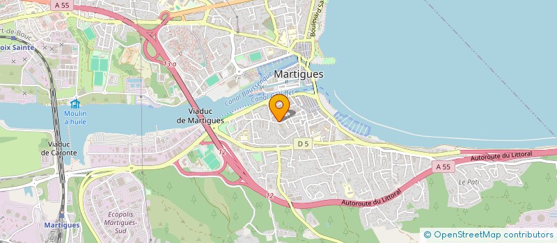 localisation de l'entreprise REMS TRANSPORT à MARTIGUES