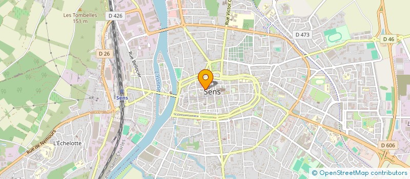 localisation de l'entreprise REMSKEV à SENS