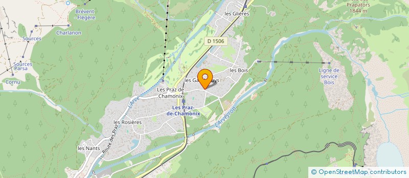 localisation de l'entreprise REMSOLU à CHAMONIX-MONT-BLANC
