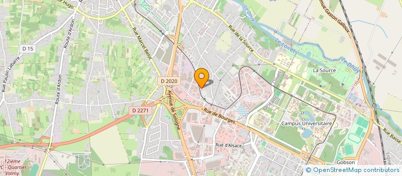localisation de l'entreprise REMU MANAGEMENT  OLIVET