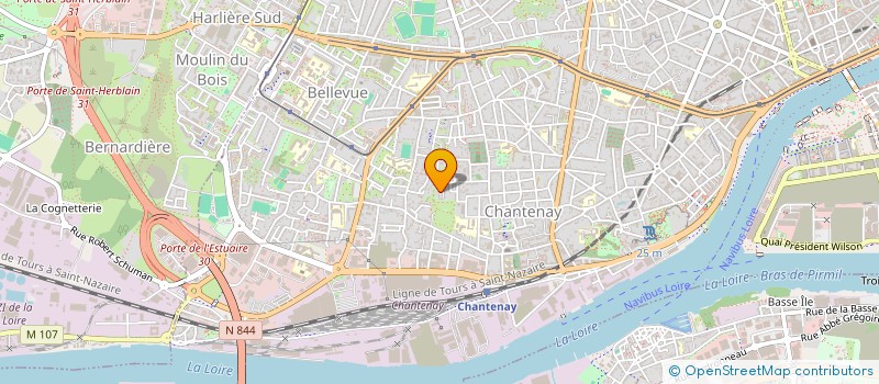 localisation de l'entreprise REMUE-MENAGE à NANTES