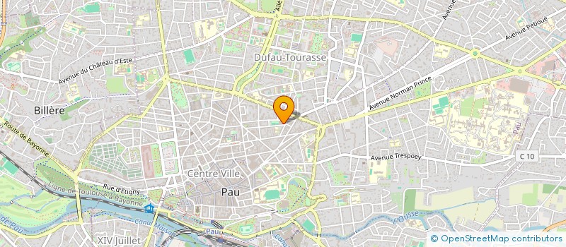 localisation de l'entreprise REMUE-MENINGES à PAU