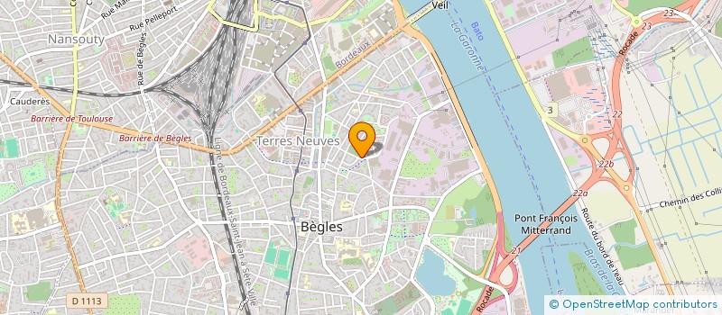 localisation de l'entreprise REMUE MENINGES à BEGLES