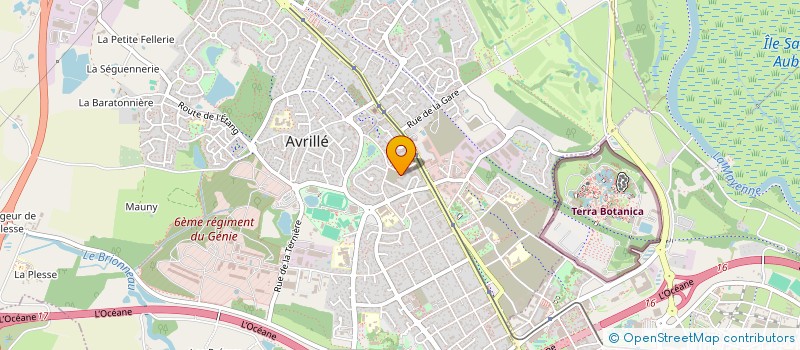 localisation de l'entreprise REMULUS  AVRILLE