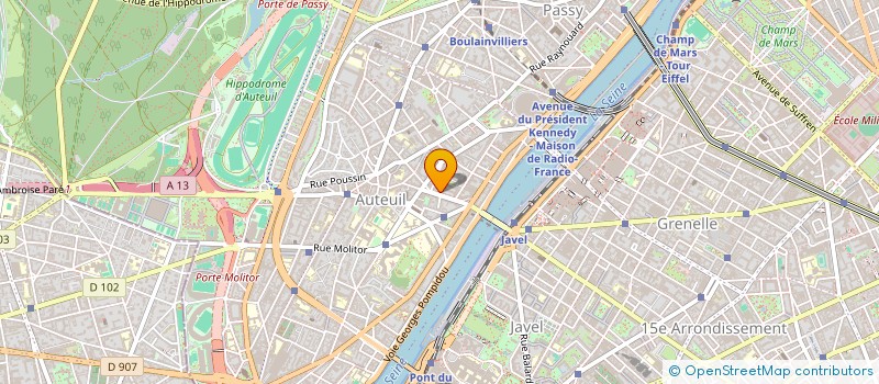 localisation de l'entreprise REMUSAT  PARIS