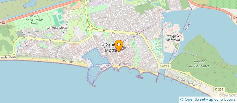 localisation de l'entreprise REMY  LA GRANDE-MOTTE