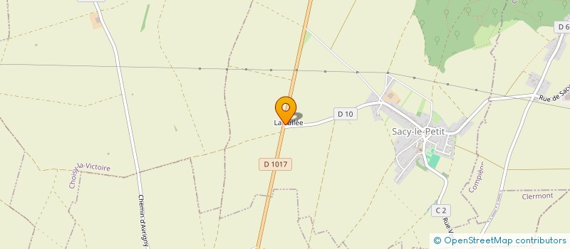 localisation de l'entreprise REMY  SACY-LE-PETIT