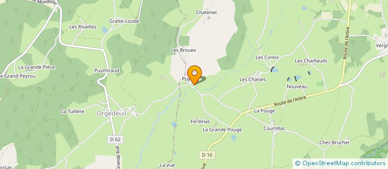 localisation de l'entreprise REMY à MONTBRON