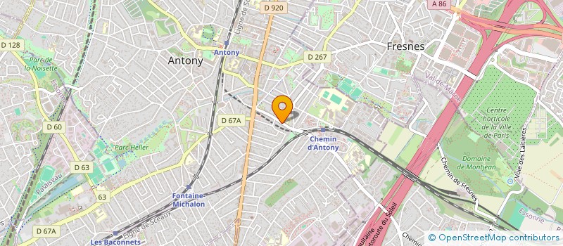 localisation de l'entreprise REMY BILL AGENCIES à ANTONY
