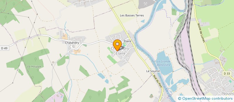 localisation de l'entreprise REMY CHARBAU  CHALANDRY-ELAIRE