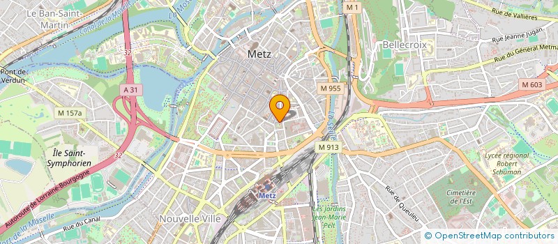 localisation de l'entreprise REMY CONSEIL & DISTRIBUTION  METZ