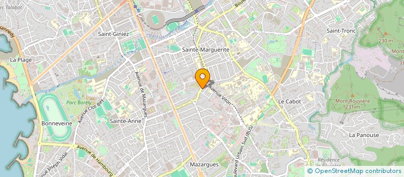 localisation de l'entreprise REMY COULANGE à MARSEILLE